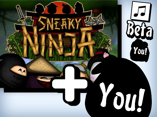 Sneaky Ninja + Become a Playable Character!